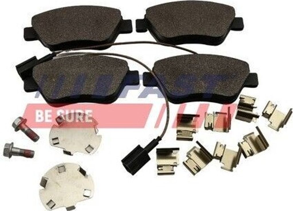 FAST Bremsbeläge Satz Vorne Bremsklötze für FIAT PANDA (169) FT29564