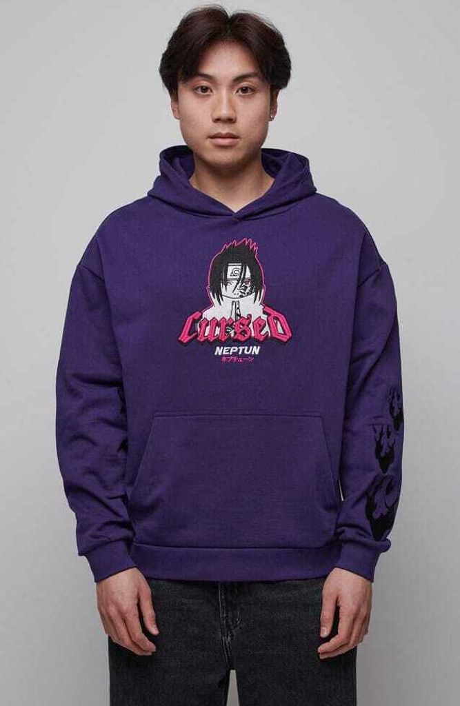 Naruto Kapuzenpullover Herren Shippuden - Itachi beige L