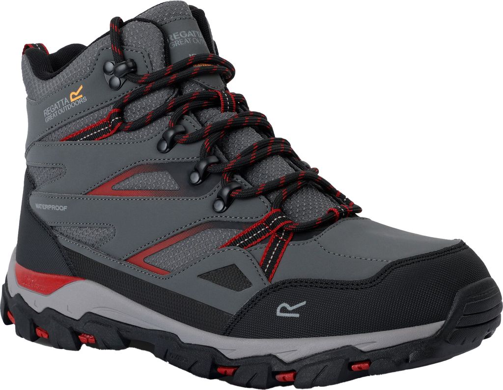 Regatta - Herren Wanderstiefel "Holcombe III" RG11300 (39 EU) (Briar/Tomatenrot)