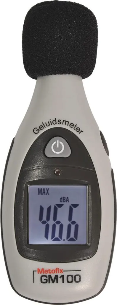 Sonomètre Metofix GM100 NETIM 545700 - Mesureur de niveau sonore précis