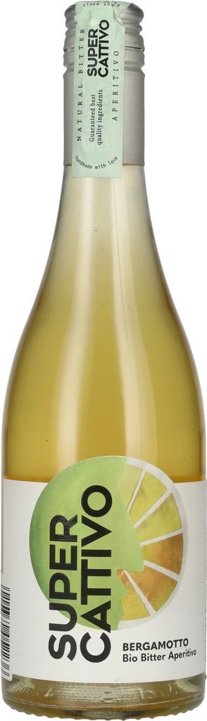 Super Cattivo Bergamotte Bitter Aperitivo 18% Vol. 0,5l