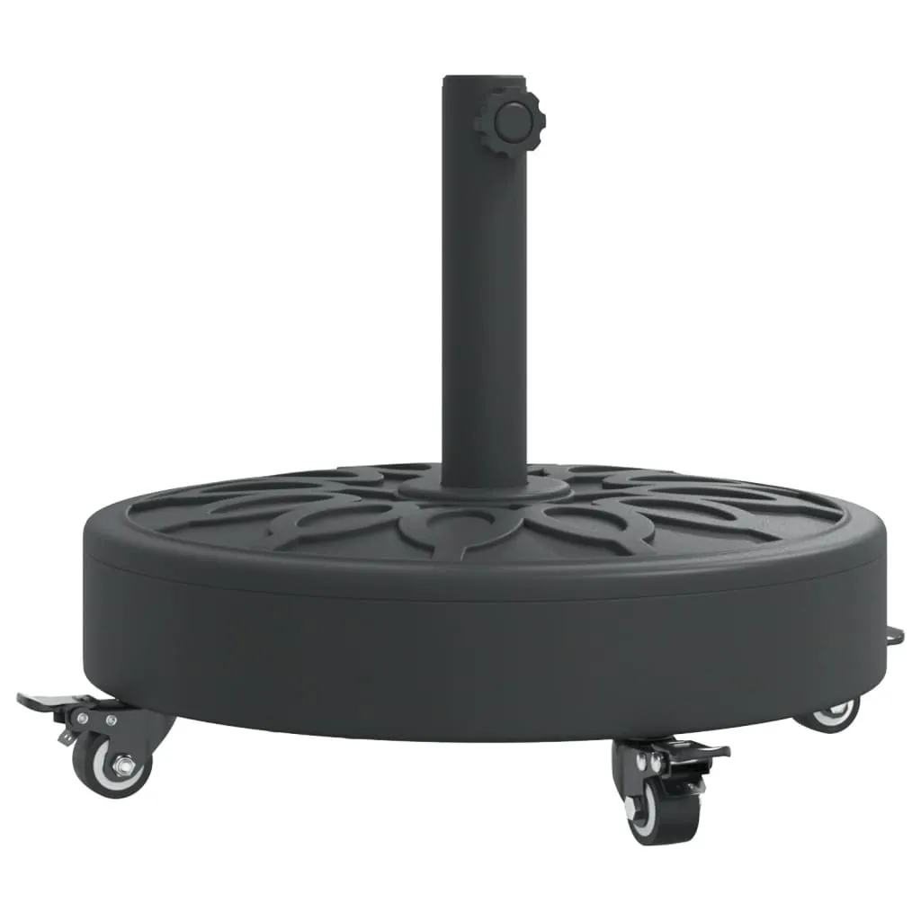Supporto Ombrellone Professionale 27kg - Base con Ruote Ø38/48mm - 1