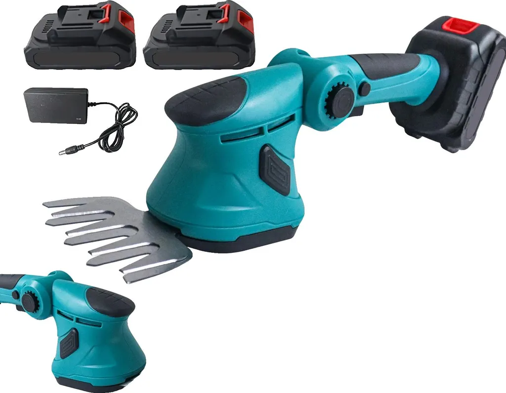 Tagliasiepi Elettrico Cordless 2 Batterie: Potenza e Leggerezza 21V