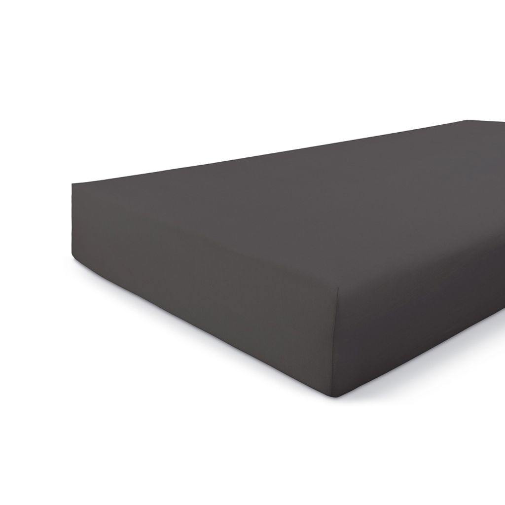 Walra Spannbettuch Jersey Stretch Anthrazit - 160x200/210 cm