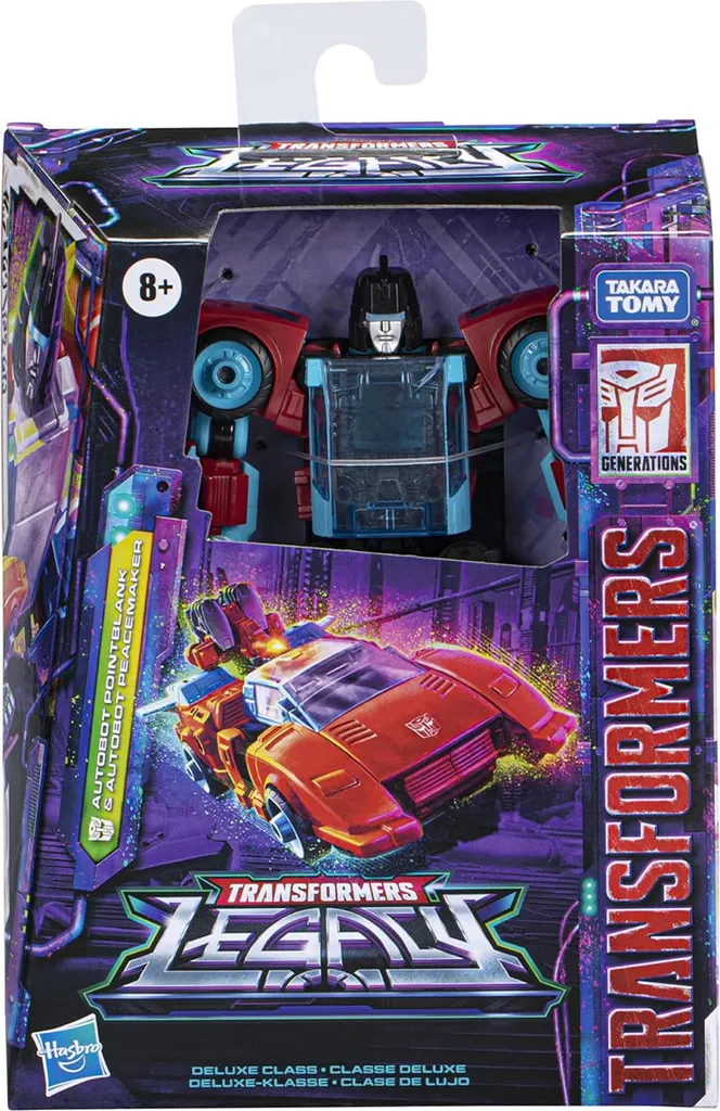 Pack Autobot Pointblank Legacy Transformers avec Partenaire Peacemaker