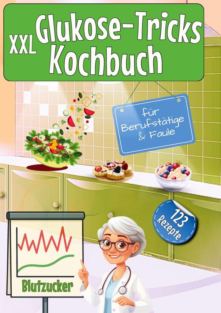 XXL Glukose-Tricks Kochbuch für Berufstätige und Faule
