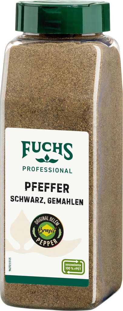 Fuchs Professional Pfeffer schwarz gemahlen fruchtig Produktbild 