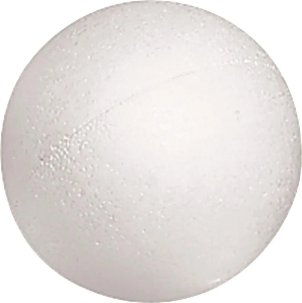 Boule en Polystyrène Blanc 8cm Styropor pour Décoration et Loisirs 5x