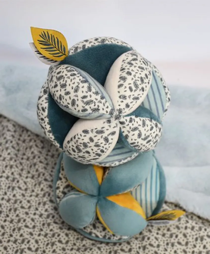 Balle active koala 15 cm : doudou d'éveil pour stimuler la motricité