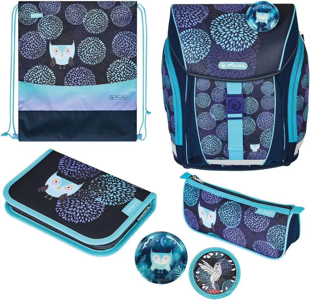 Herlitz Schulranzen FiloLight Plus Flower Owl