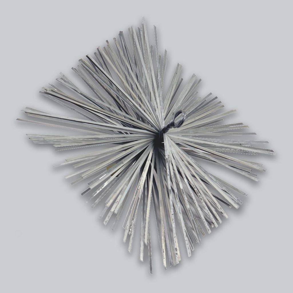 Schornsteinbesen Stahl quadratisch, 250 x 250 mm