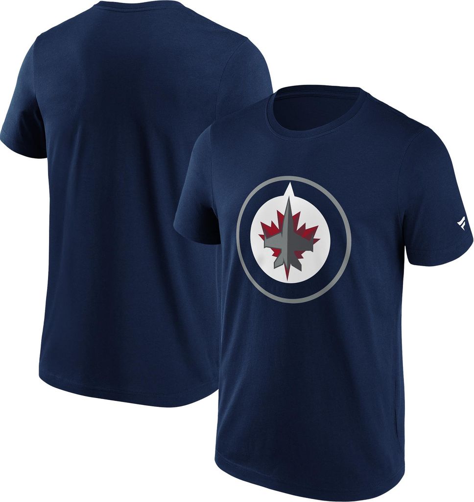 Fanatics - NHL Winnipeg Jets Primary Logo Graphic T-Shirt : Blau XXL Farbe: Blau Größe: XXL