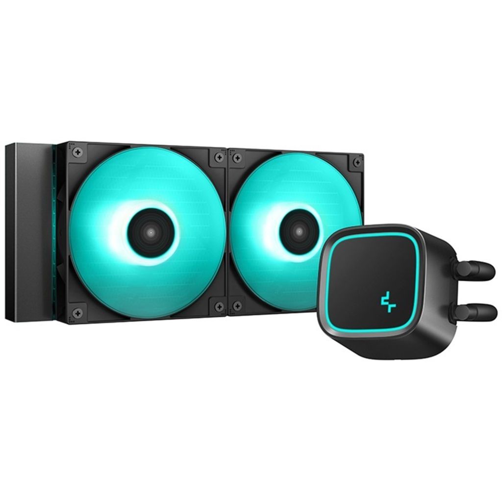 DeepCool LE500 Marrs, All-in-One-Flüssigkeitskühler, 12 cm, 500 RPM, 2250 RPM, Schwarz