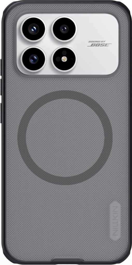 Handyhülle für Xiaomi POCO F8 Pro, Nillkin Super Frosted Shield Pro Magnetic mit MagSafe, Rauchfarben