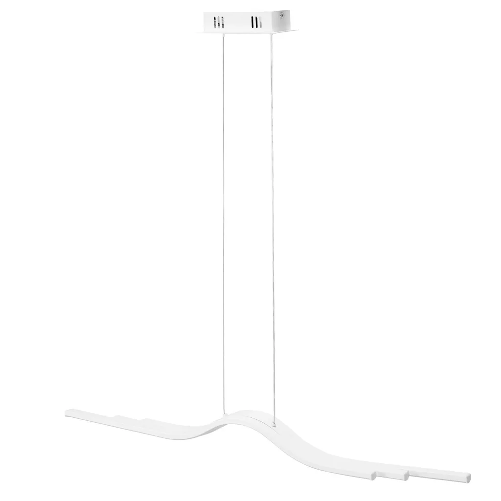 Lustre LED Toolight APP807-CP Blanc : Éclairage Puissant et Économe