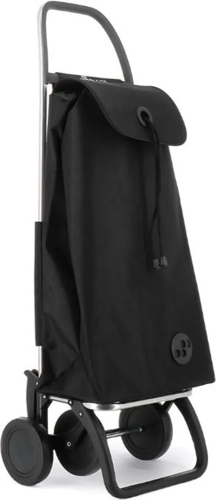 Chariot de Marché Anti Mal de Dos 4 Roues 43L Rolser Imax MF Noir Pliable