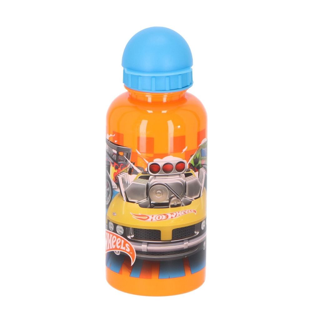 Sac à Déjeuner Isotherme Hot Wheels Pour Enfants – Motif Voitures De Course Rouge, Porte-Gobelet Inclus