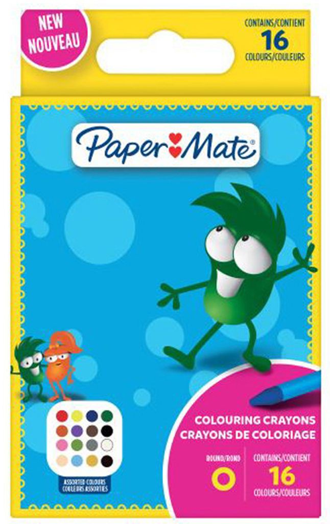 Paper:Mate Wachsmalstifte Kids Colouring 16er Blister