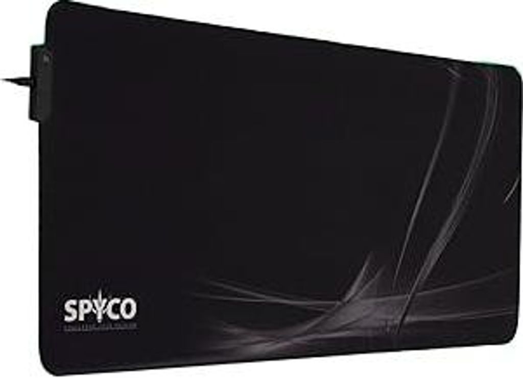SPYCO - Gaming Mauspad | XXL 900mm x 400mm | RGB-Beleuchtung | rutschfest | Wasserdicht | 3 mm Dicke | Mikro-USB | Xbox One PC, Xbox Series X Heads...