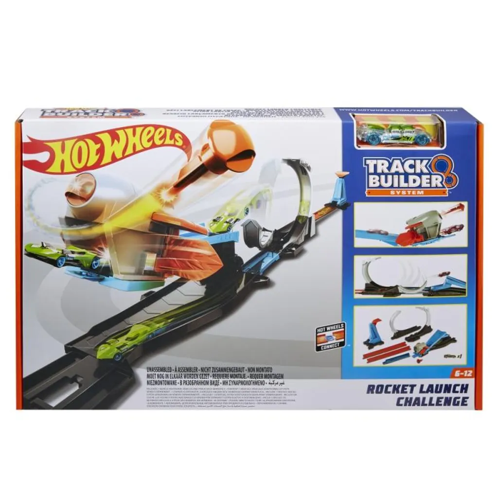 Hot Wheels Lancement de Fusée avec Cascade Transformable et Circuit 3en1 - 2