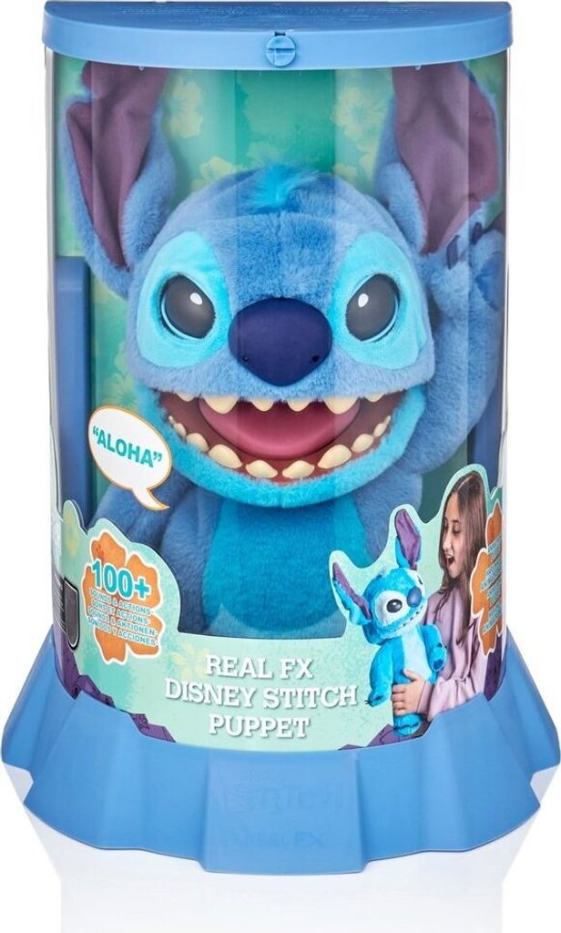 Disney Real FX Stitch Animatronic ruční loutka interaktivní Obrázok produktu 