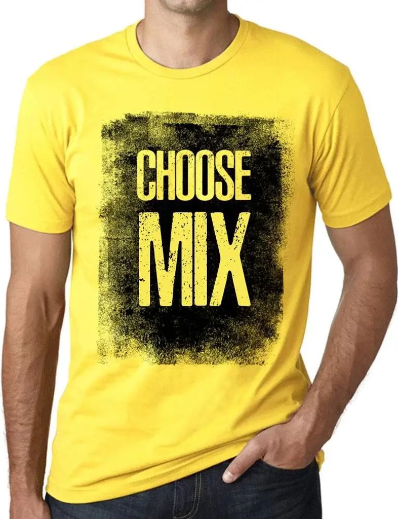 Herren Grafik T-Shirt Mix wählen – Choose Mix – Öko-Verantwortlich Vintage Jahrgang Kurzarm Lustige Druck Geburtstag Geschenk Mann