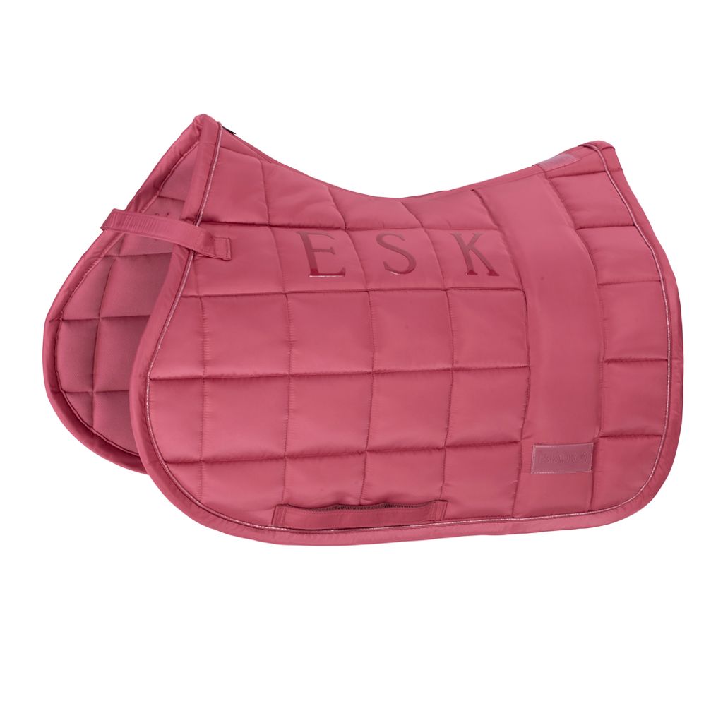 Eskadron Schabracke BIG SQUARE GLOSSY " Classic Sports " Form - Dressur Farbe - Rouge