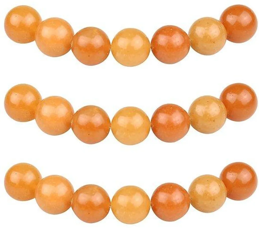 Fournitures bijoux aventurine rouge 4 mm - 85 billes pour bracelet DIY