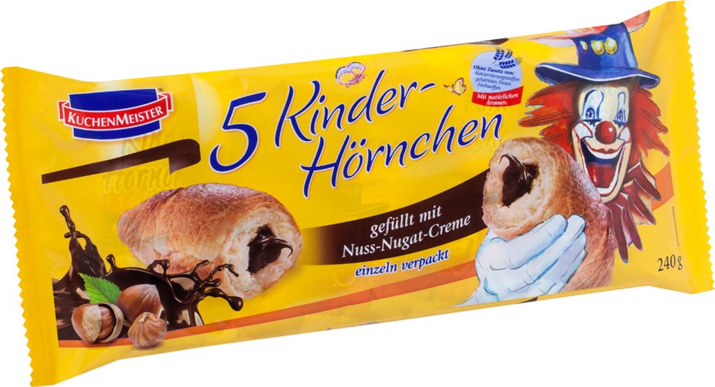 Kuchenmeister 5 croissants pour enfants fourrés à la crème Image du produit 