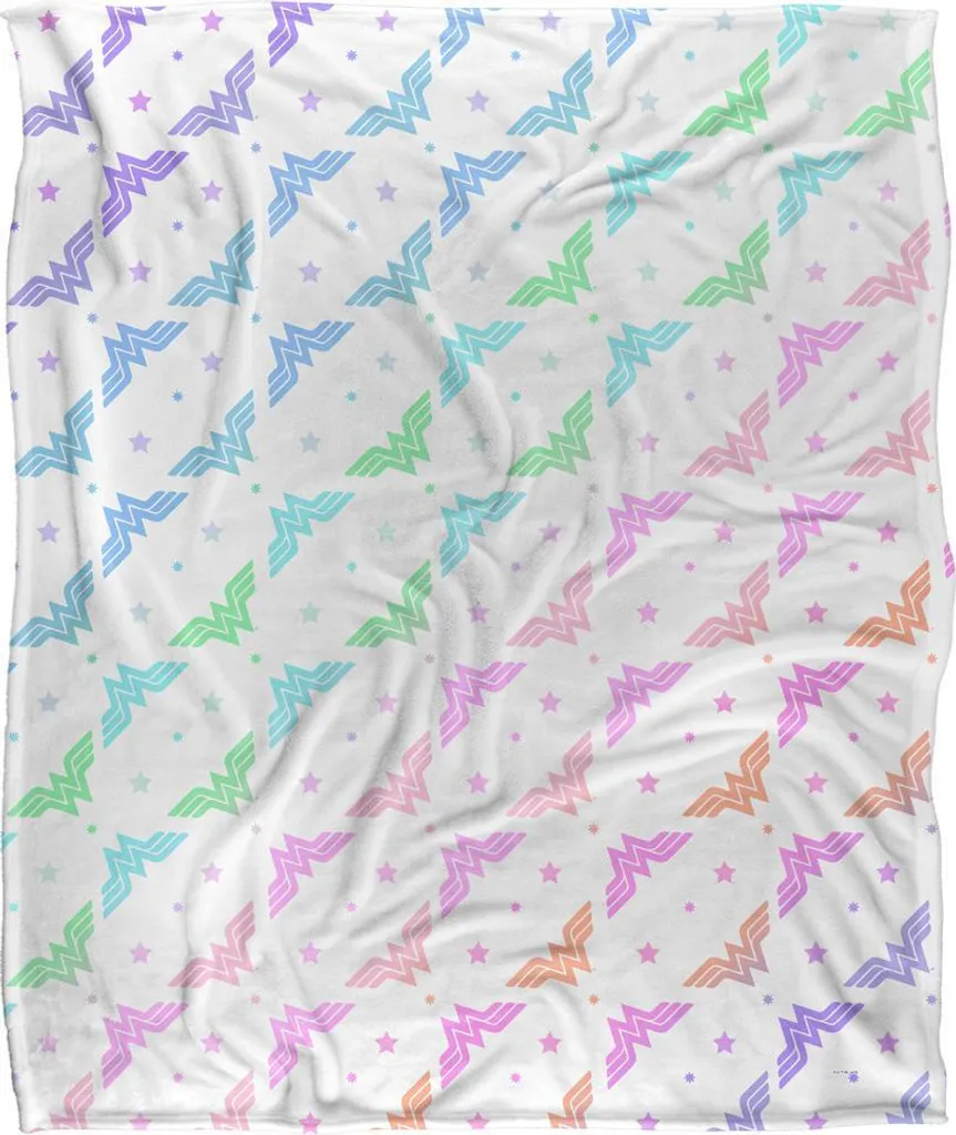 Couverture Wonder Woman TV24064 Anti-Froid Douceur Soyeuse Taille Unique