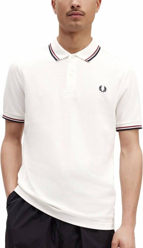 Fred Perry Twin Tipped Couleur Blanc Image du produit 