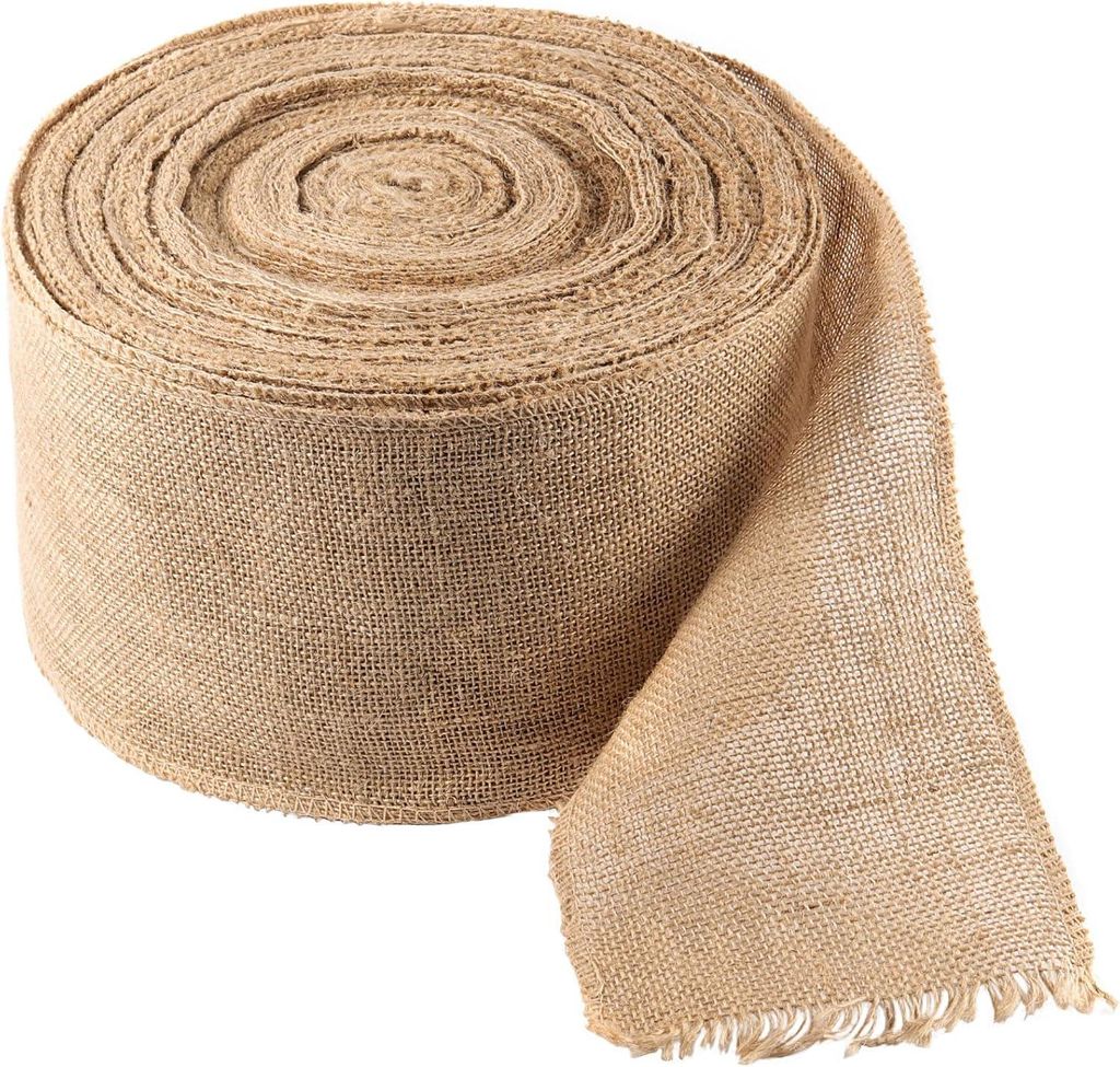 15 cm x 25 m jute natürliche jute band rolle - tafeldekoration fest handwerk