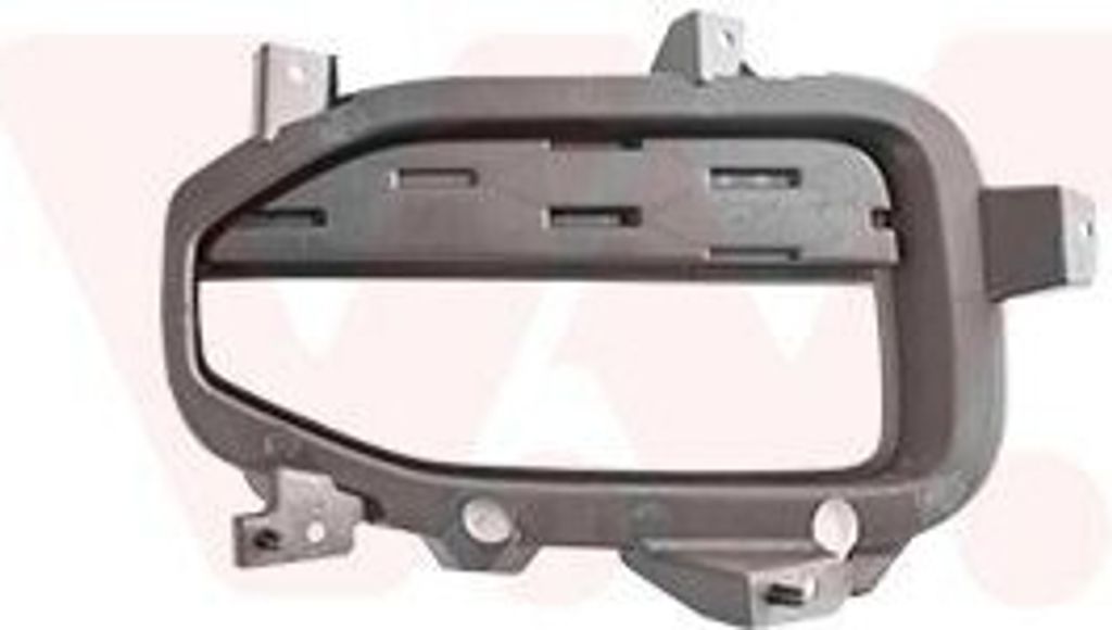 VAN WEZEL Lüftungsgitter Grill Stoßfänger für VW T-Roc (A11) ohne Loch/Löcher für Einparkhilfe