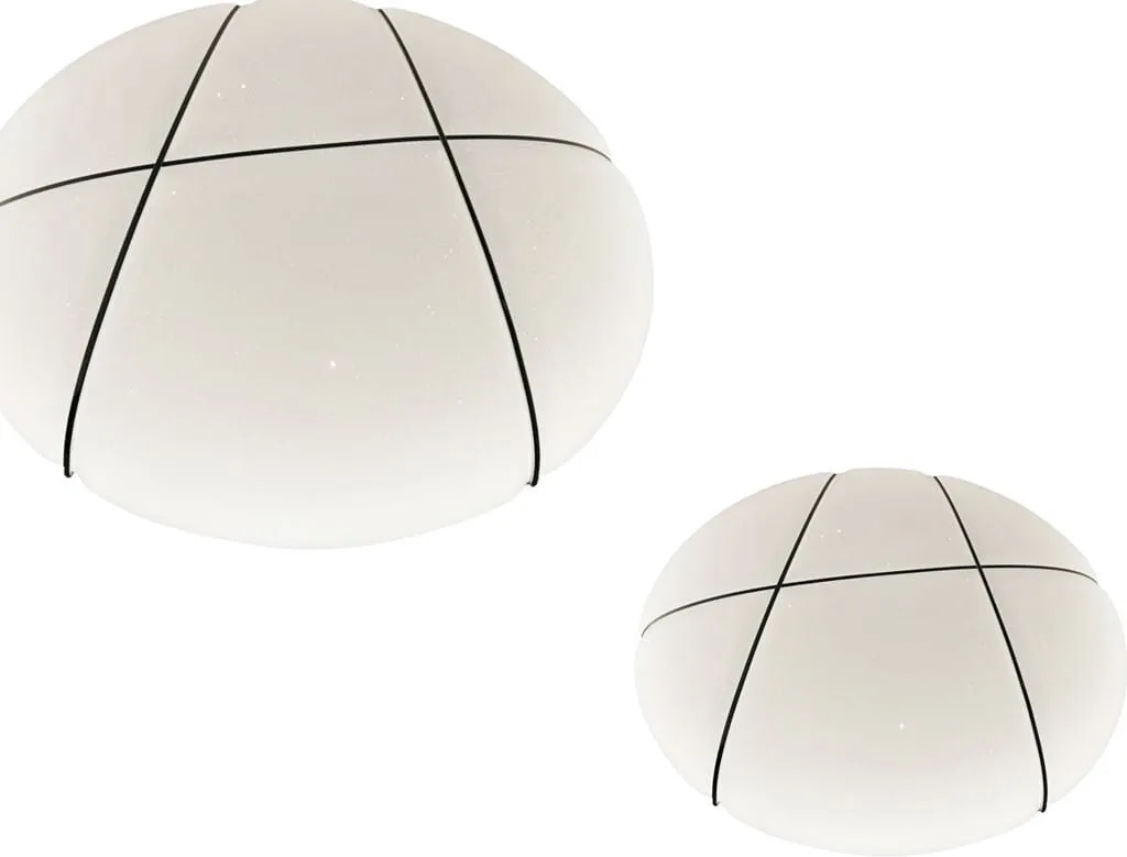 Plafonnier rond LED 40W série BOB ML6174 pour salon et chambre moderne