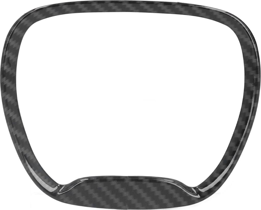 Auto-Lenkradverkleidung, selbstklebender Ersatz für Jeep Grand Cherokee SRT8 2014-2019, Kohlefaser-Stil