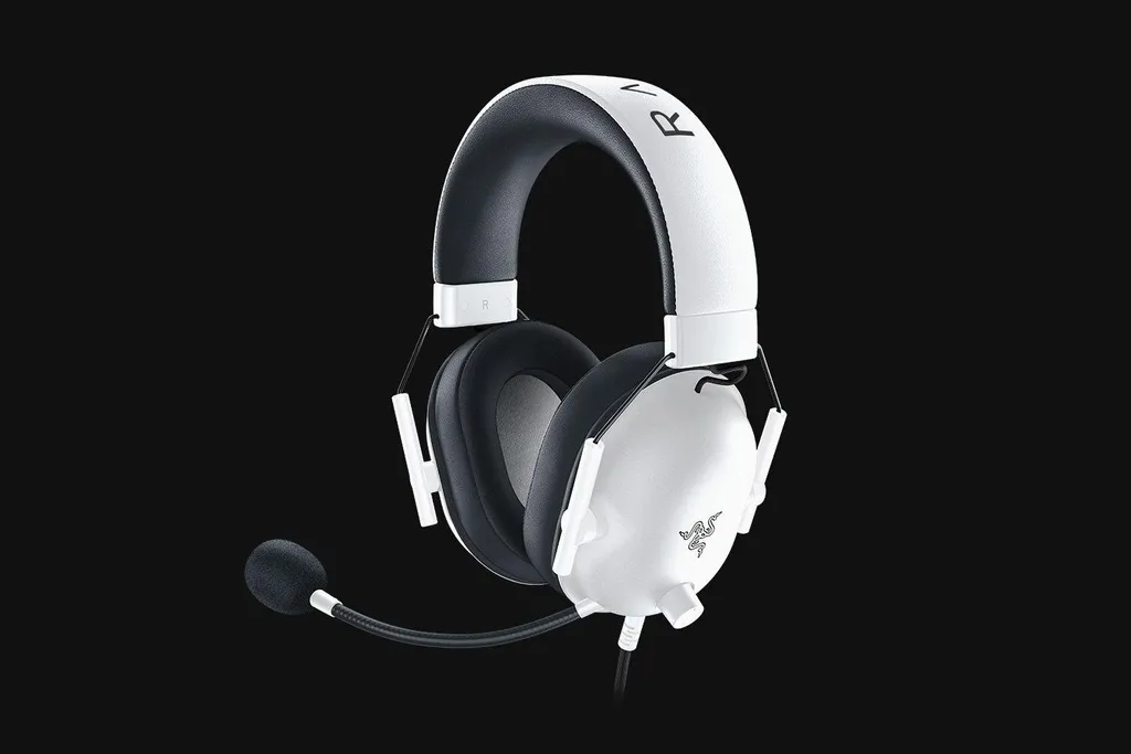 Casque Gaming Blanc pour PC et Console Razer BlackShark V2 X Son Surround