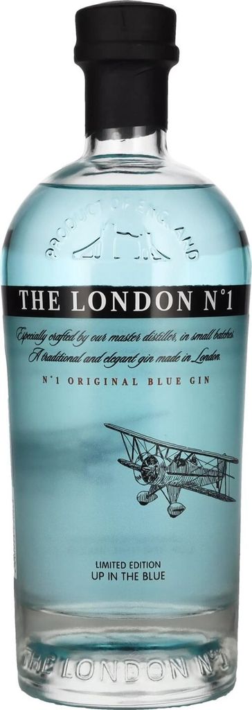 The London No. 1 ORIGINAL BLUE GIN Limited Edition UP IN THE BLUE 43% Vol. 1l