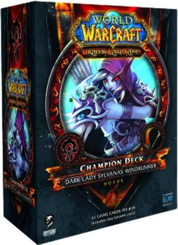 Jeu de Cartes World of Warcraft TCG Deck de Démarrage Champion Sylvanas