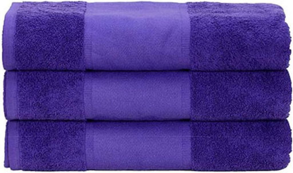A&R 700.50 | PrintMe Hand Towel / 50 x 100 cm - Farbe: Purple - Größe: 50 x 100 cm