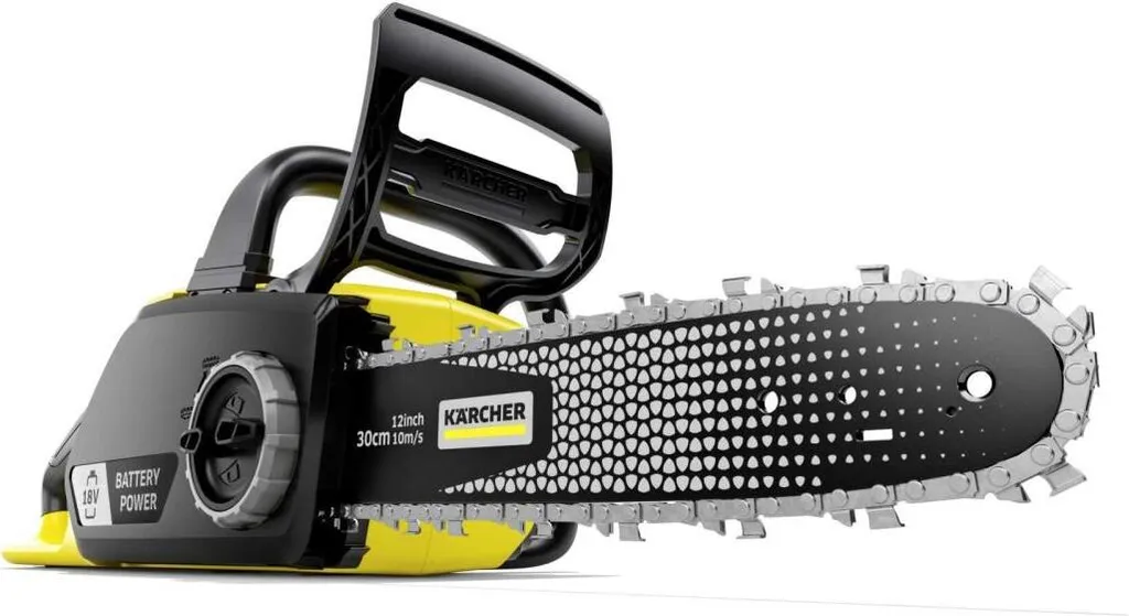 Tronçonneuse à batterie CNS 18-30 Kärcher avec guide de 30 cm robuste