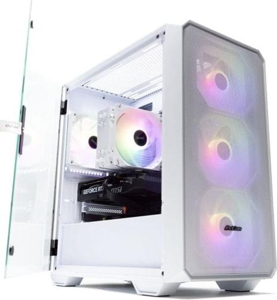 PcCom Ready Intel Core i5-12400F / 32 GB / 1 TB SSD / RTX 5060 Ti 16 GB / Windows 11 Home Weiß V2