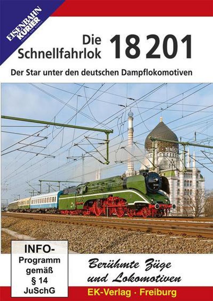 Die Schnellfahrlok 18 201 Produktbild 
