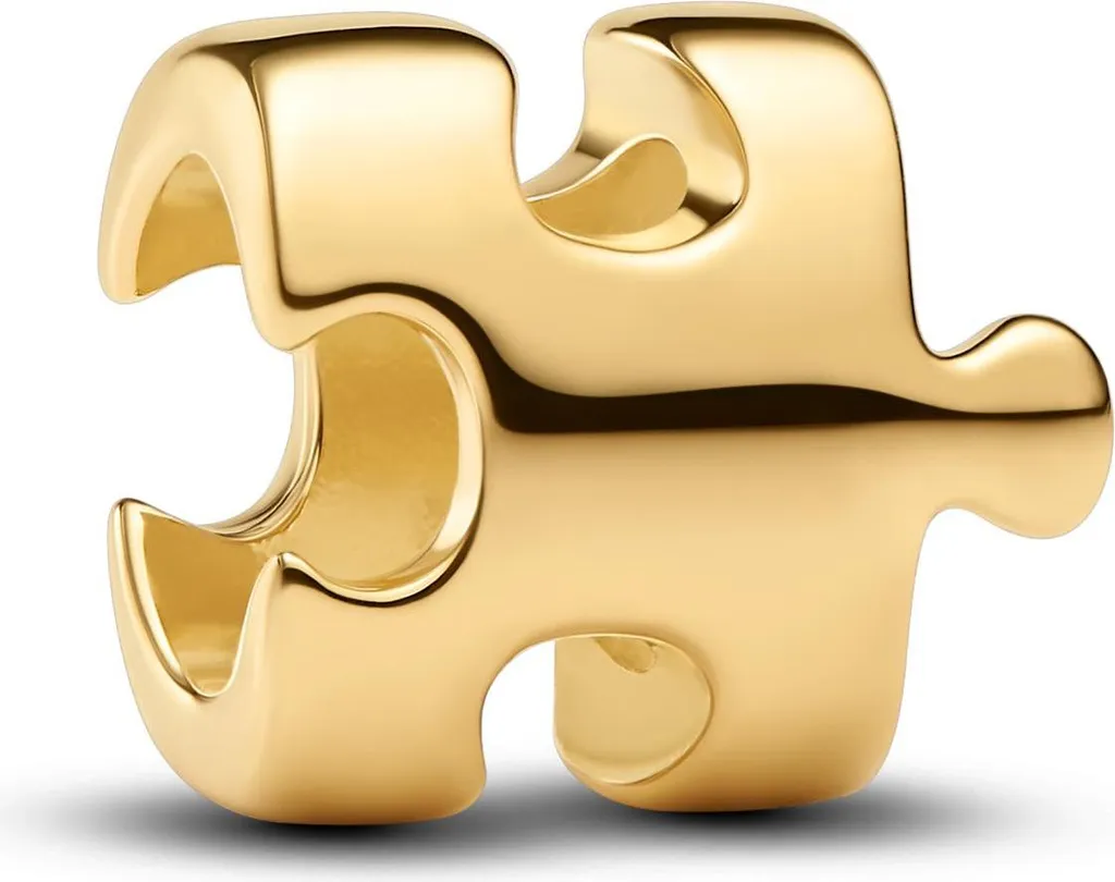 Pandora Mini Charm Puzzle Oro 764514C00 | Ciondolo Componibile Originale