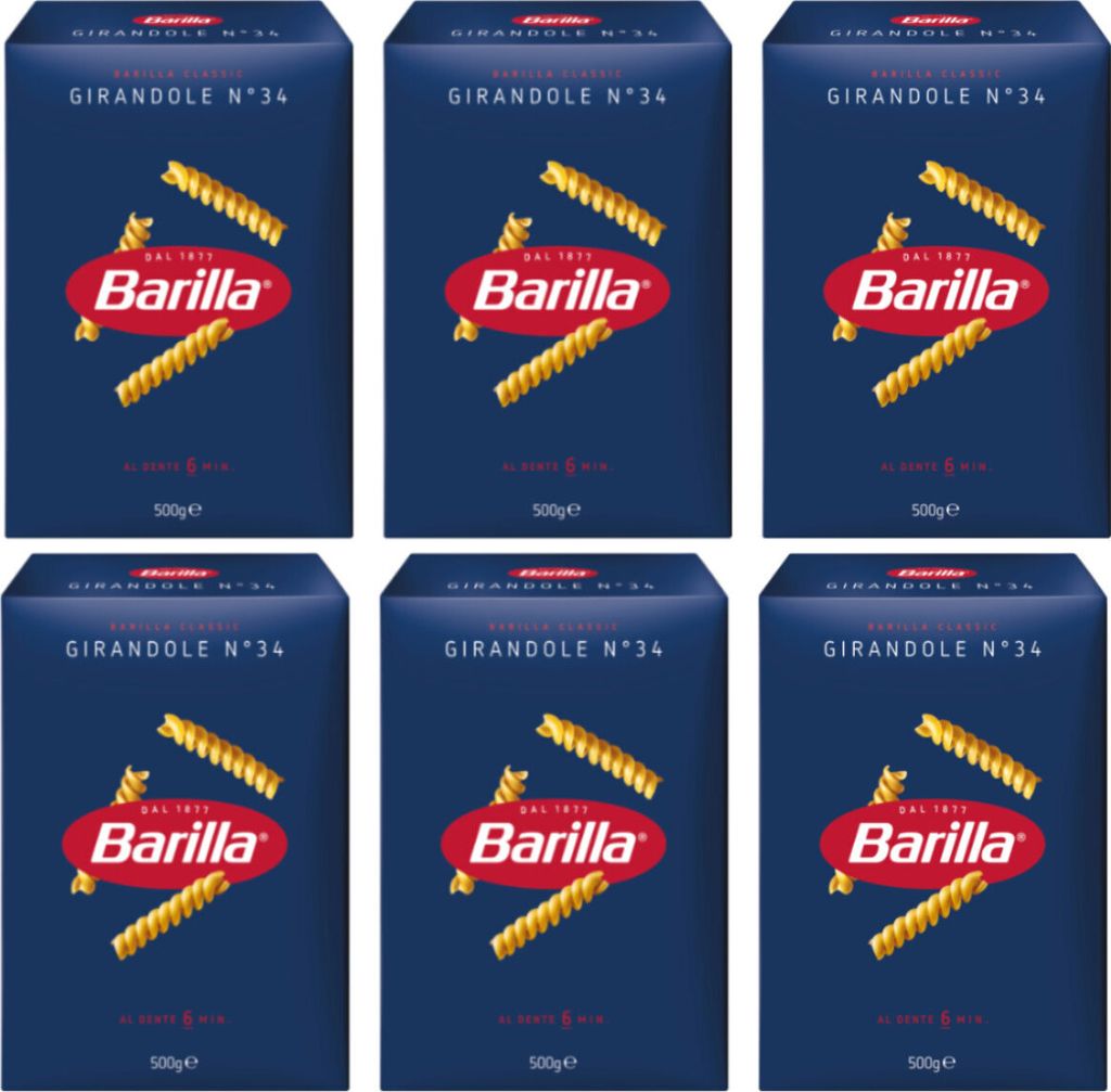 Barilla Girandole n. 34 pasta ritorta di grano duro 3000g Immagine del prodotto 