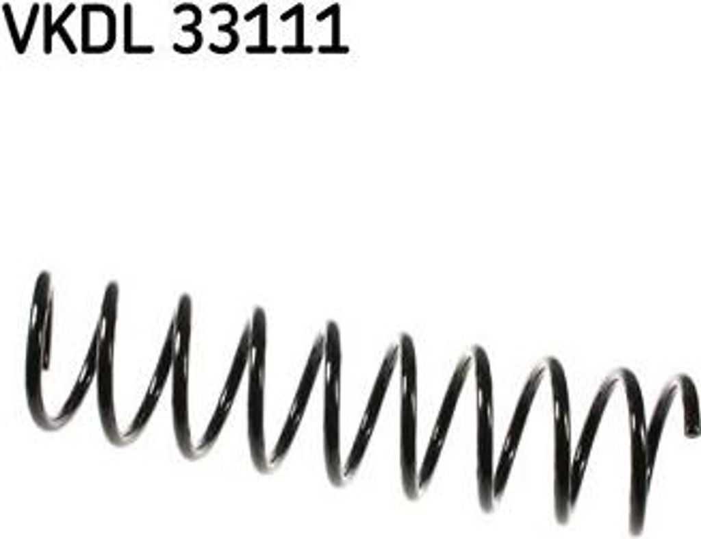 SKF VKDL 33111 Fahrwerksfeder OE 8200192913 kompatibel mit Twingo