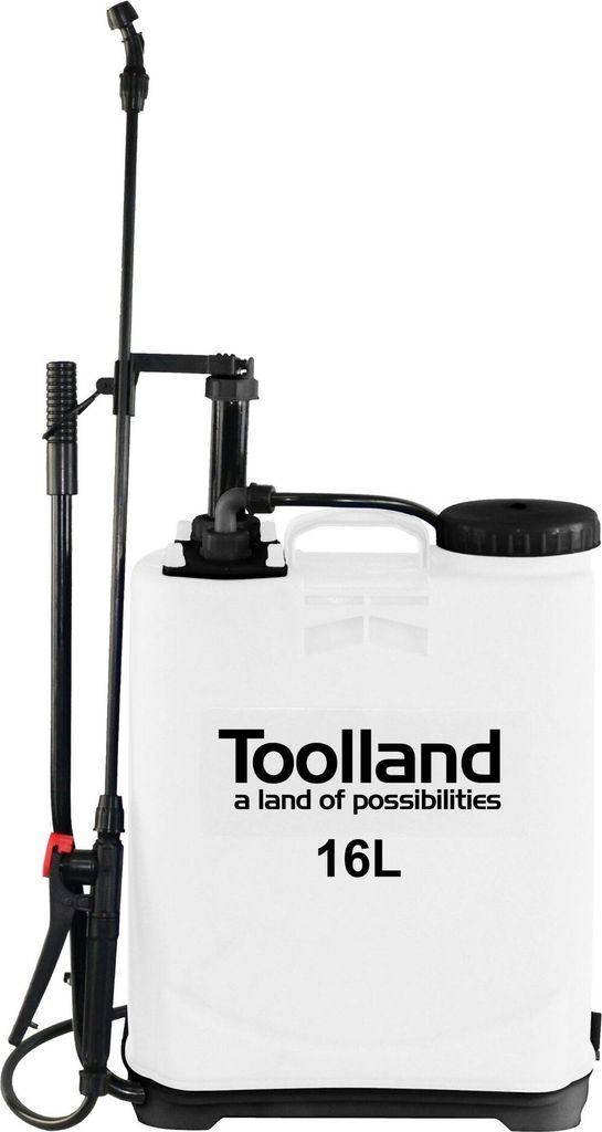 Toolland Staudrucksprüher 16L mit Sprühlanze und 3 Düsen, Produktbild 
