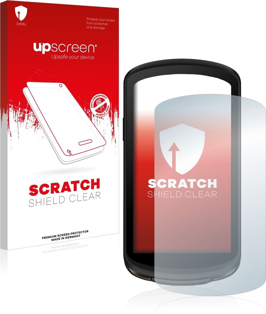 upscreen Schutzfolie für Garmin Edge 1040 Solar Displayschutz Displayschutzfolie Folie Klar Transparent