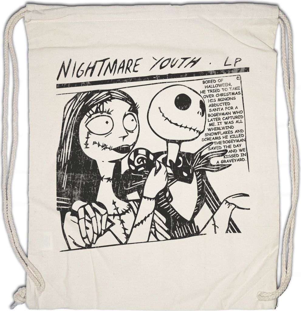 Urban Backwoods Nightmare Youth, Turnbeutel, Farbe: Beige Produktbild 