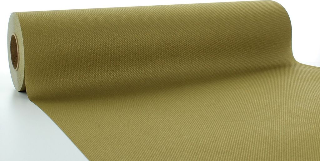 Sovie HORECA Tischläufer Gold aus Linclass Airlaid 40 cm x 24 m, 1 Stück