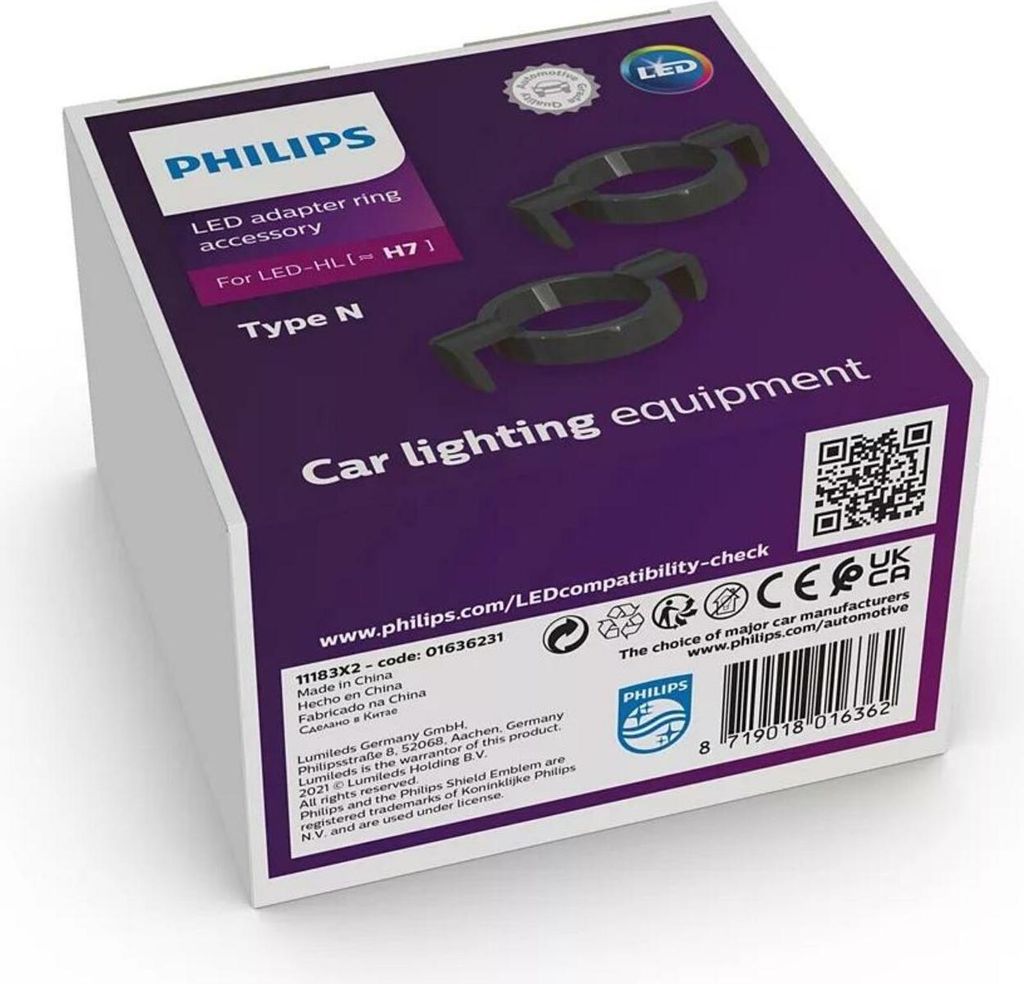 PHILIPS Adaptateur "Ultinon Pro6000" Zur pa Adapterringe Image du produit 